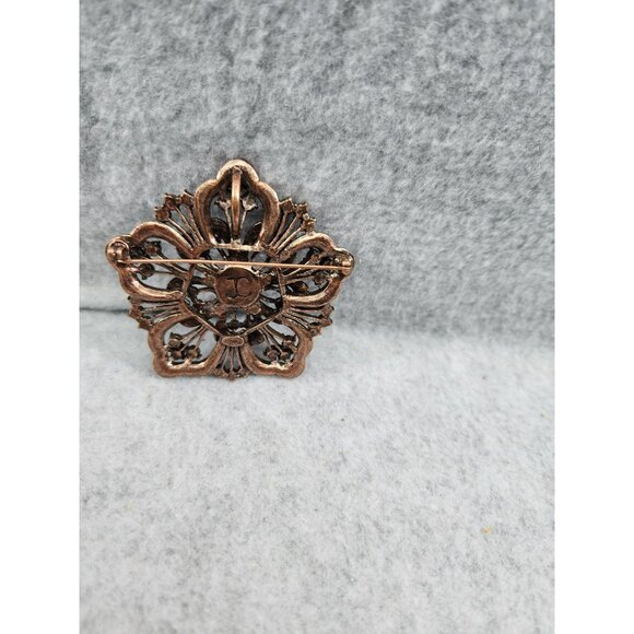 Vintage Joseph Cleary Crystal Brooch/pendant - Picture 2 of 5